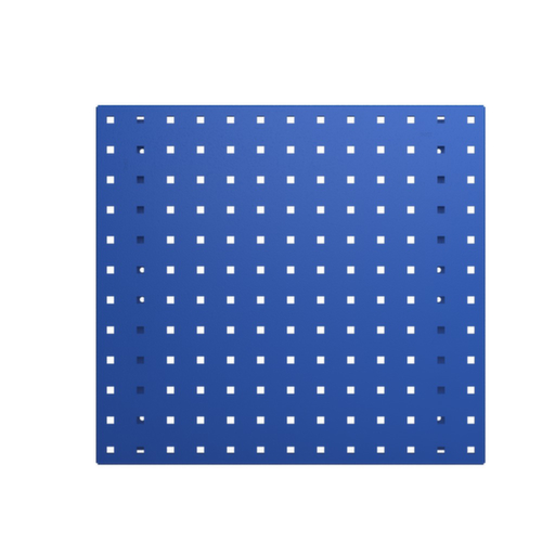 bott Plaque perforée, hauteur x largeur 457 x 495 mm, RAL5010 bleu gentiane  L