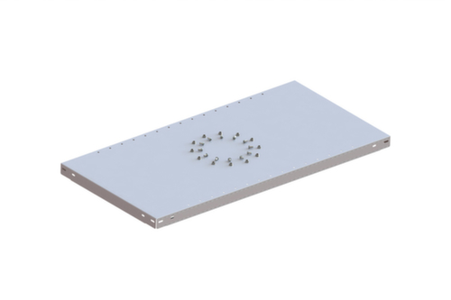 META Tablette FIX pour rayonnage à boulonner type standard, largeur x profondeur 1000 x 500 mm  L