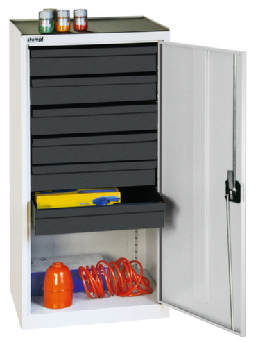 stumpf armoire à outils basse Serie 3000 avec étagères coulissantes + tiroirs, largeur 500 mm  L