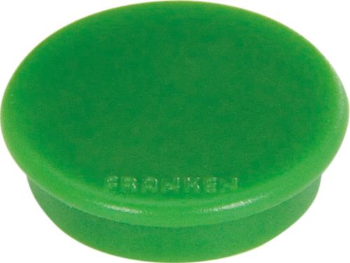 Aimant rond, vert, Ø 24 mm  L