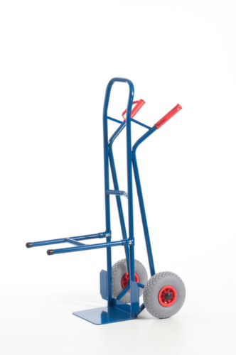 Rollcart Diable porte-chaises, force 250 kg, air bandage  L
