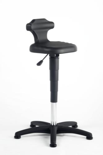 bimos Siège assis-debout Flex 2, hauteur d’assise 510 - 780 mm, piètement noir  L