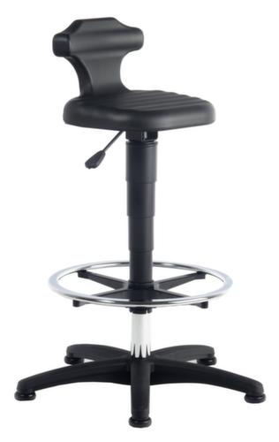 bimos Siège assis-debout Flex 3, hauteur d’assise 510 - 780 mm, piètement noir  L