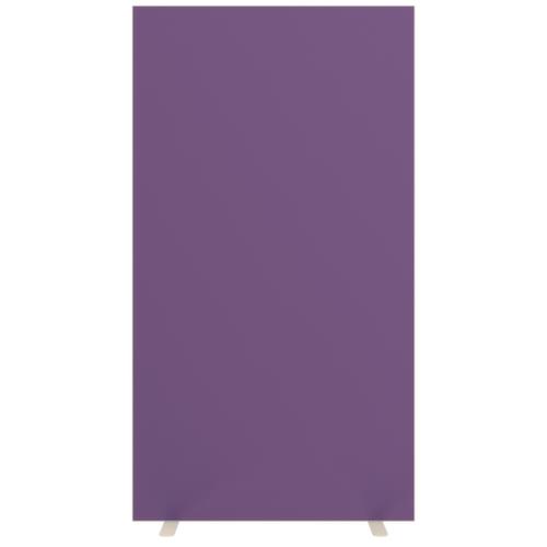 Paperflow Cloison avec revêtement en tissu sur deux côtés, hauteur x largeur 1740 x 940 mm, paroi violâtre  L
