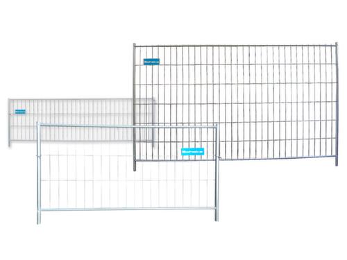 Schake Porte pour clôture mobile, hauteur x largeur 1200 x 1200 mm
