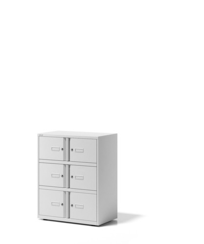 Bisley armoire multicases Essentials, 6 compartiments  L