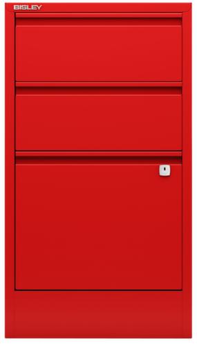 Bisley Armoire pour dossiers suspendus Home Filer, 1 extensions, rouge cardinal/rouge cardinal