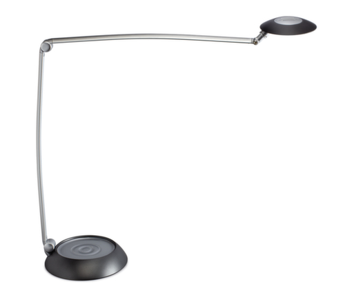 lampe de table à DEL avec variateur, lumière blanc neutre, argent  L
