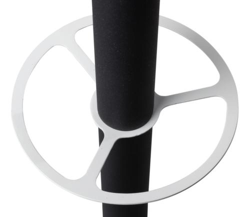 Paperflow Portemanteau easyCloth Modell <B> avec porte-parapluies, avec 8 crochets, anthracite/blanc  L