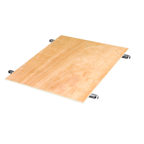 Plancher en bois pour les conteneurs roulants, largeur x profondeur 600 x 720 mm  L