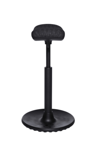 Topstar Siège assis-debout Sitness H2 avec assise skateboard, hauteur d’assise 570 - 770 mm, assise noir  L