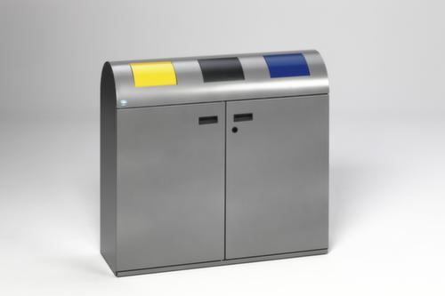 VAR Station de collecte de matières recyclables WS 100 R avec 3x80 l  L