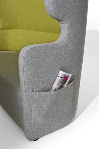 Bisley Fauteuil/sofa Vivo avec poches latérales  L