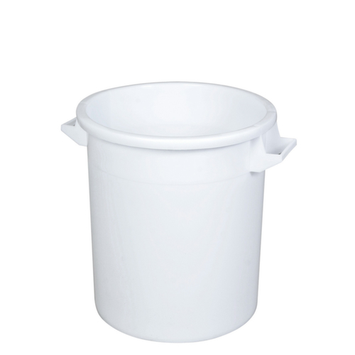 Cuve ronde lavable au lave-vaisselle, blanc, 35 l, rond  L