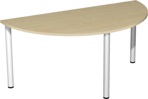 Table polyvalente, Ø 1600 mm, panneau érable