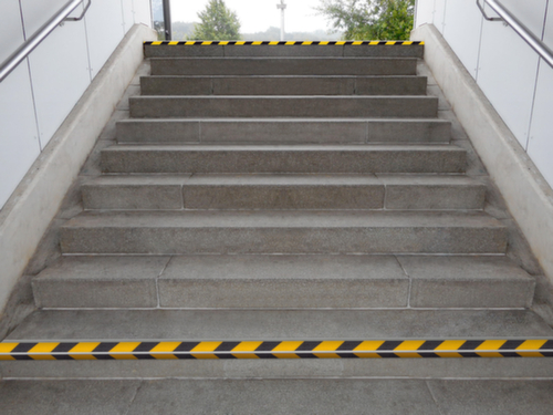 Revêtement antidérapant Safety-Stair, jaune/noir  L