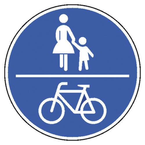Panneau de signalisation pour les piétons et les cyclistes SafetyMarking® selon l'OAV  L