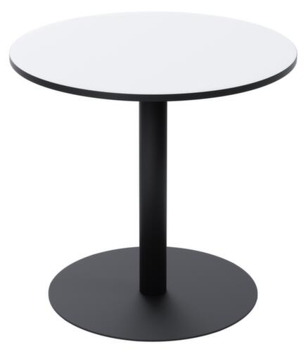 Paperflow Table de bistrot Mezzo avec plateau, Ø 800 mm, panneau blanc  L