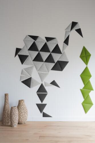Paperflow Panneau mural acoustique Easysound avec 20 triangles  L
