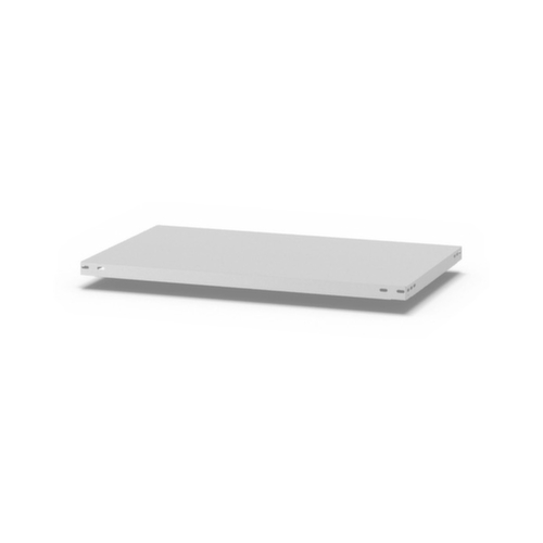 hofe Tablette pour rayonnage de stockage, largeur x profondeur 1000 x 500 mm, RAL7035 gris clair  L
