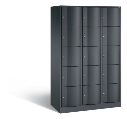 C+P armoire multicases Resisto, 15 compartiments  L