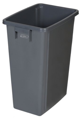 Collecteur ouvert de matières recyclables probbax®, 60 l, gris  L