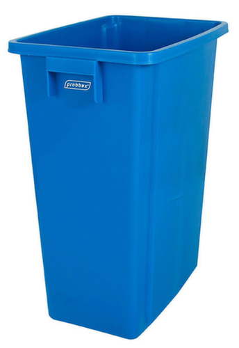 Collecteur ouvert de matières recyclables probbax®, 60 l, bleu  L