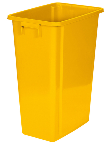 Collecteur ouvert de matières recyclables probbax®, 60 l, jaune  L