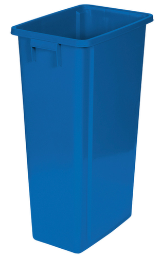 Collecteur ouvert de matières recyclables probbax®, 80 l, bleu  L