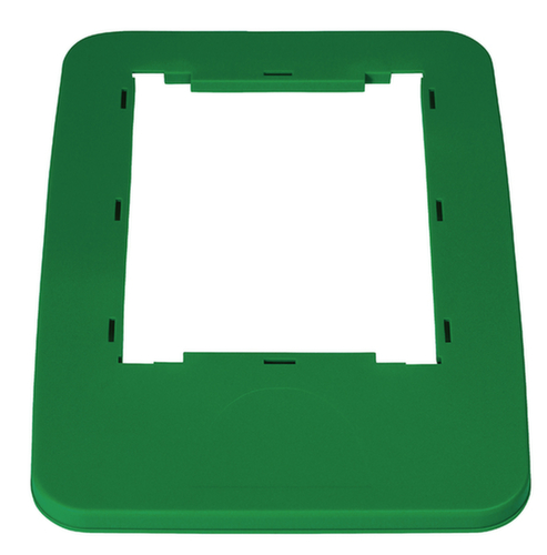Cadre probbax® pour collecteur de recyclage, vert  L