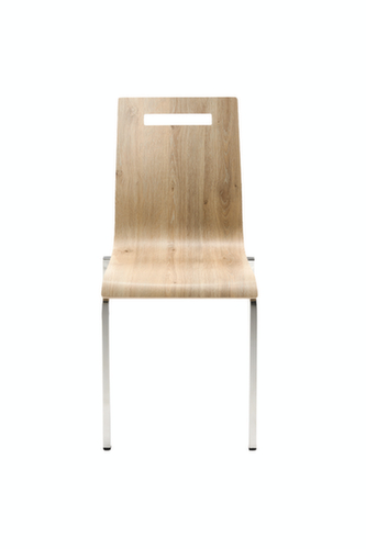 Mayer Sitzmöbel chaise coque en bois myLIFE avec piètement 4 pieds