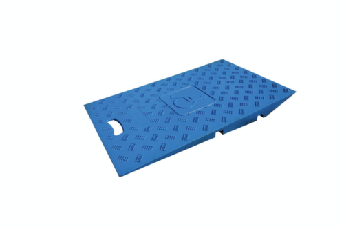 Moravia kit de rampes fauteuil roulant MORION pour protège-câbles, largeur 440 mm, bleu  L