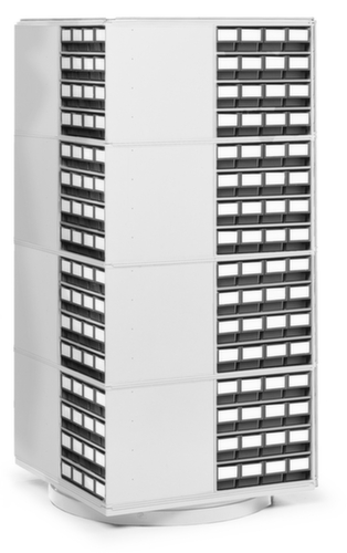 Treston bloc à tiroirs ESD, 8 tiroir(s), gris/noir  L