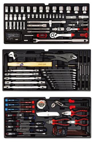 boîte à outils avec kit d’outils 135 pièces  L