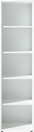 Rayonnage de bureau GW-MONTERIA, largeur 500 mm, 5 HC, blanc