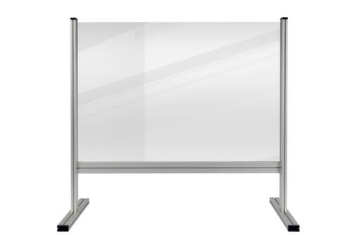 Legamaster cloison de table ECONOMY en verre acrylique, hauteur 870 mm  L