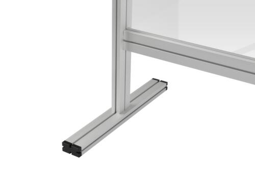 Legamaster cloison de table ECONOMY en verre acrylique, hauteur 870 mm  L