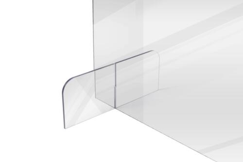 Legamaster cloison de table BASIC en verre acrylique, hauteur x largeur 700 x 850 mm  L