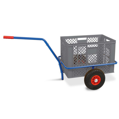 chariot à timon avec caisse en plastique amovible, force 200 kg