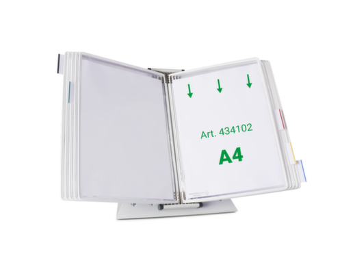 tarifold Système de tableau de bord, avec 10 tableaux de consultation en DIN A4  L