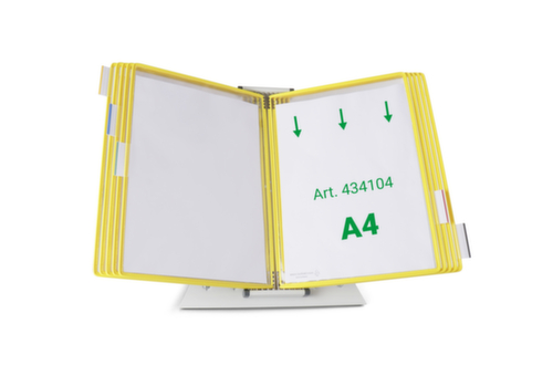 tarifold Système de tableau de bord, avec 10 tableaux de consultation en DIN A4  L