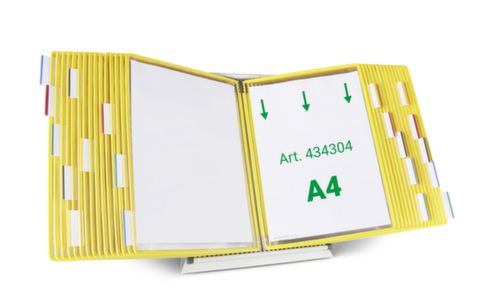 tarifold Système de tableau de bord, avec 30 tableaux de consultation en DIN A4  L