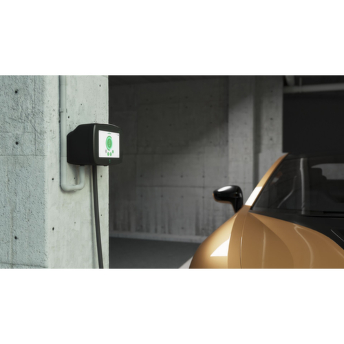Wallbox station de chargement pour voitures électriques Commander 2 avec protection contre l’accès, type 2 (IEC 62196-2)  L