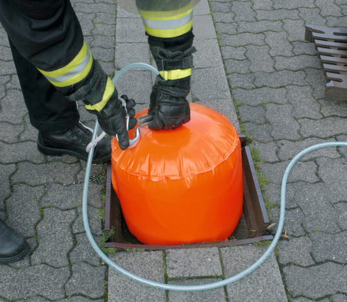 joint d'étanchéité pour canalisation, gonflable, air comprimé, Ø 400 mm  L