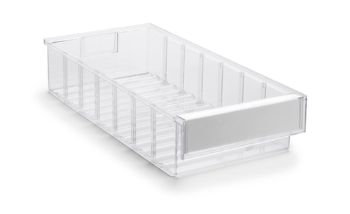 Treston petit bloc tiroirs, 8 tiroir(s), RAL7035 gris clair/transparent  L