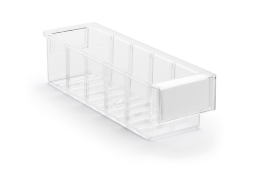 Treston petit bloc tiroirs, 16 tiroir(s), RAL7035 gris clair/transparent  L