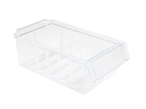 Treston bloc à tiroirs transparents, 12 tiroir(s), gris anthracite/transparent  L
