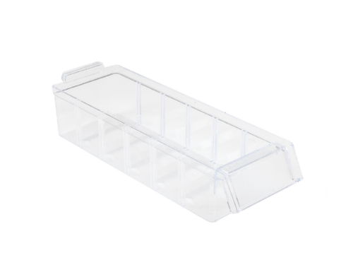 Treston bloc à tiroirs transparents, 30 tiroir(s), gris anthracite/transparent  L