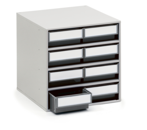 Treston petit bloc tiroirs, 8 tiroir(s), RAL7035 gris clair/gris  L