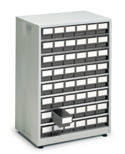 Treston Grand bloc tiroirs, 48 tiroir(s), RAL7035 gris clair/gris  L